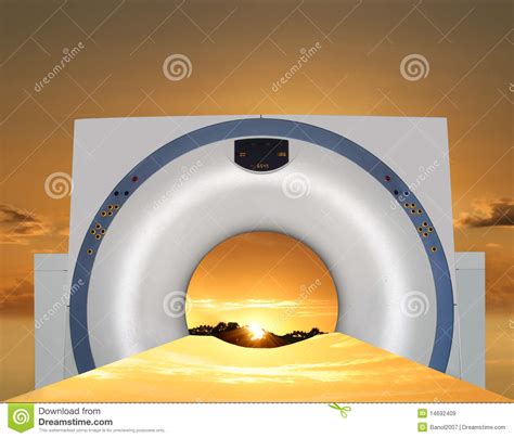 Ct Scan New Day Of Diagnostic Radiology Royalty Free