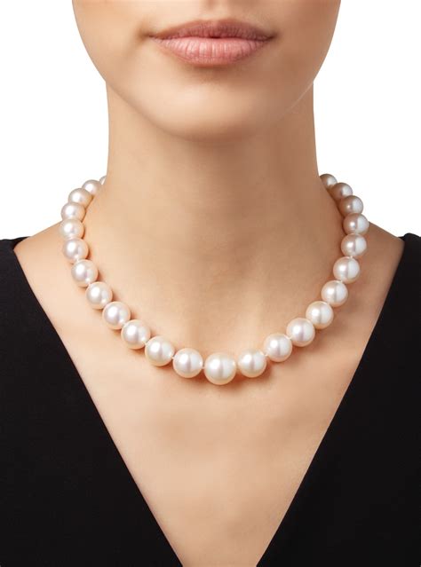 Cultured Pearl And Diamond Necklace Tiffany And Co Fine Jewels