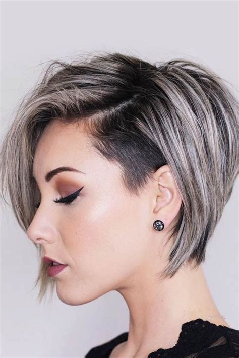 Modern Shaved Hairstyles And Edgy Undercuts For Women
