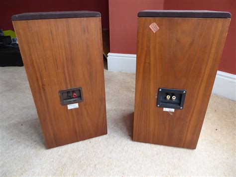Bandw Dm22 Vintage Floor Standing Speakers Ebay
