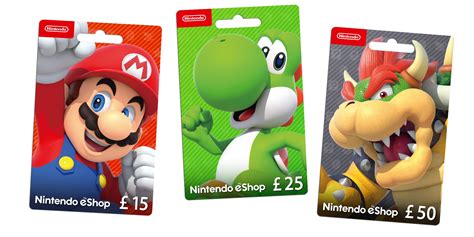 These handy cards come in amounts of $10, $20, $35, or $50. Where To Buy Nintendo Switch eShop Credit, Gift Cards And Online Membership - Nintendo Life