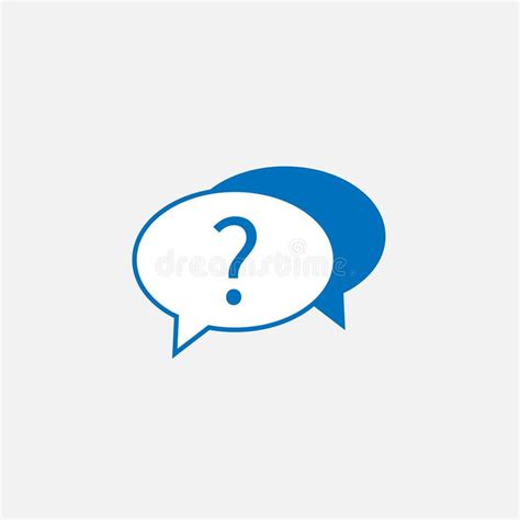 Help Query Question Mark Support Icon Vector Illustration Flat