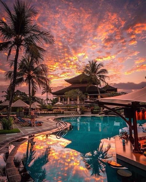 Perfect Sunset In Ubud 🌄 Bali Indonesia Photo By Jennyhendra