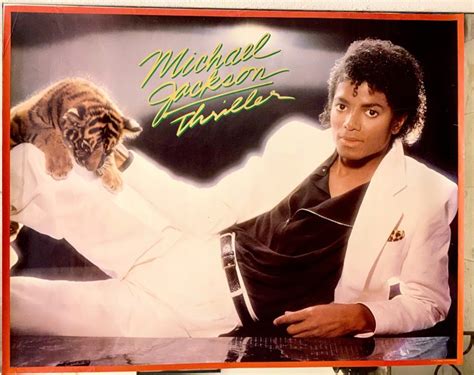 Michael Jackson Thriller Affiche original première Catawiki