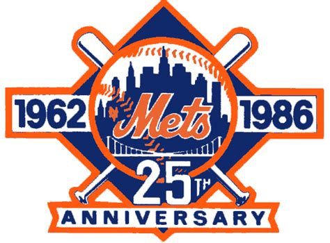 New York Mets Anniversary Logo National League Nl Chris Creamers