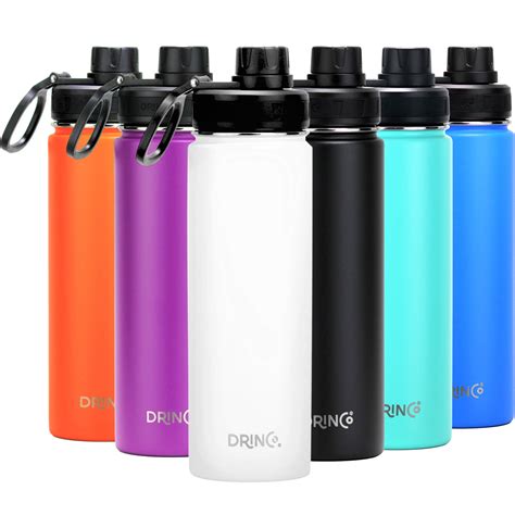 Buy DRINCO Stainless Steel Water Bottle Spout Lid Vacuum Insulated