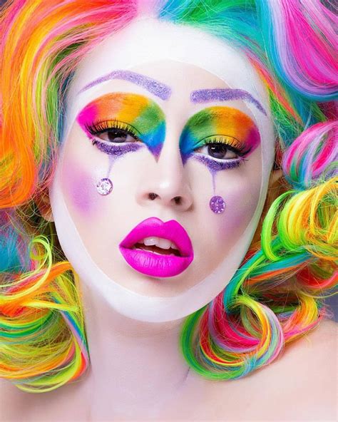 ask the circus — alexandrametalclown 🌈⭐️🌈⭐️🌈⭐️ inspired by lisa clown makeup best makeup