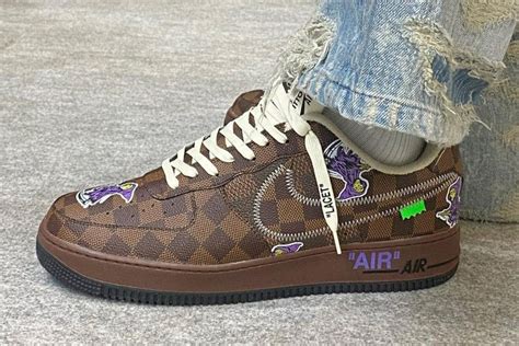 Louis Vuitton X Nike Air Force 1 Sneakers Mannenstyle