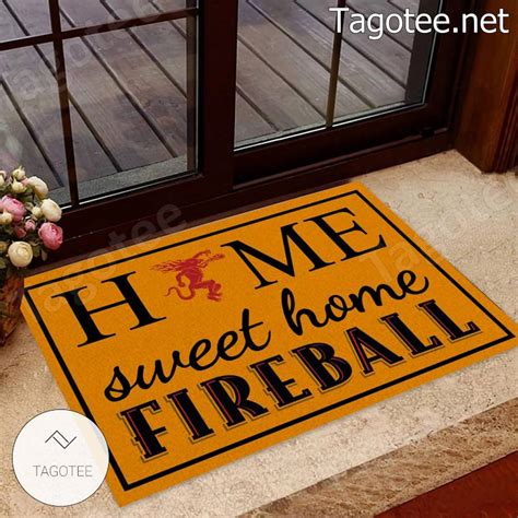 Fireball Home Sweet Home Doormat Tagotee
