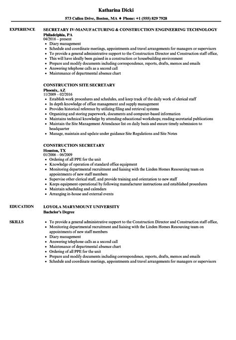 A proven job specific resume sample for landing your next job in 2021. Secretary Job Description Resume Sample - Best Resume Examples