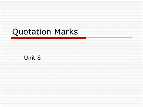 Ppt Quotation Marks Powerpoint Presentation Free Download Id3846532