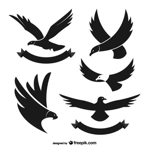 19 Eagle Silhouette Vectors Download Free Vector Art And Graphics