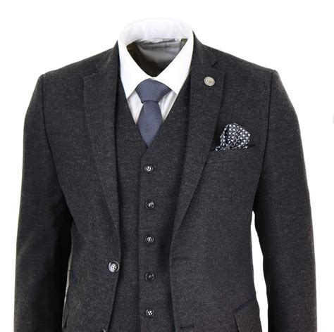 Mens Black Vintage 1920s Suit Buy Online Happy Gentleman