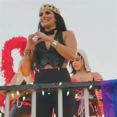Sonya Deville Leads Wwes First Ever Pride Float On Total Divas E Online