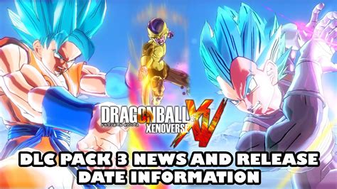 Dragon Ball Xenoverse Dlc Pack 3 News Release Date Screenshots Youtube