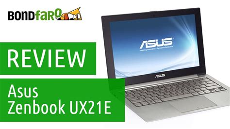 Ultrabook Asus Zenbook Ux21e Review Youtube