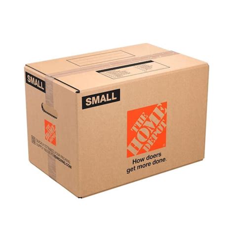 The Home Depot 17 In L X 11 In W X 11 In D Small Moving Box With