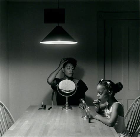 music we're at the crystal bridges museum of american art looking at a photographic print by carrie mae weems the photograph is known as untitled but parenthetically woman feeding bird this print is part of carrie moons is iconic kitchen table series with series that she started in 1989 and finished in 1990 that looks at a woman that has centered around the kitchen table the kitchen is such. Decoding Artspeak: Mise-en-scène