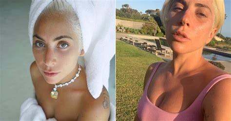 Lady Gagas No Makeup Selfies Have Us Praying She Expands Her Beauty