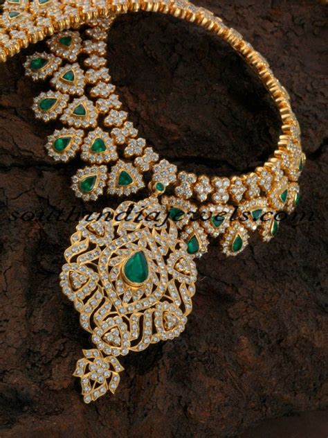 22 Carat Gold Necklace South India Jewels