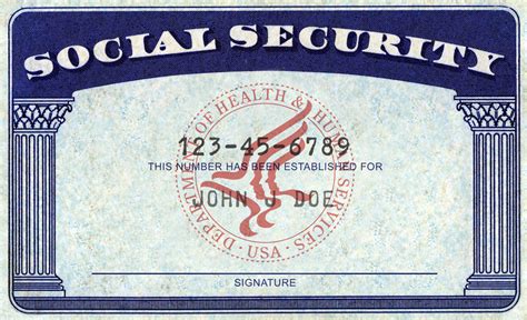 Social Security Number Ssn In Usa Italiano In America