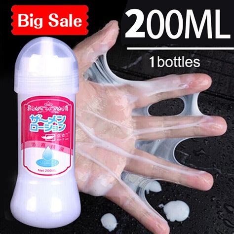 Lubricant Unscented Cum Realistic Semen Lube Couple Water Based Couple Oz Us Ebay
