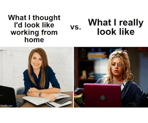 Funny Memes Work From Home Expectation Vs Reality