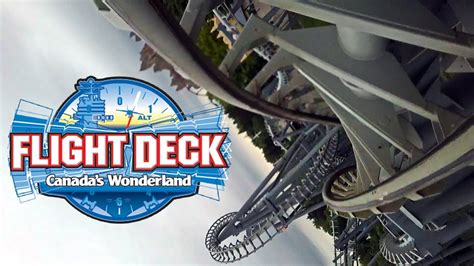 2018 Flight Deck Inverted Roller Coaster On Ride Front Seat Hd Pov