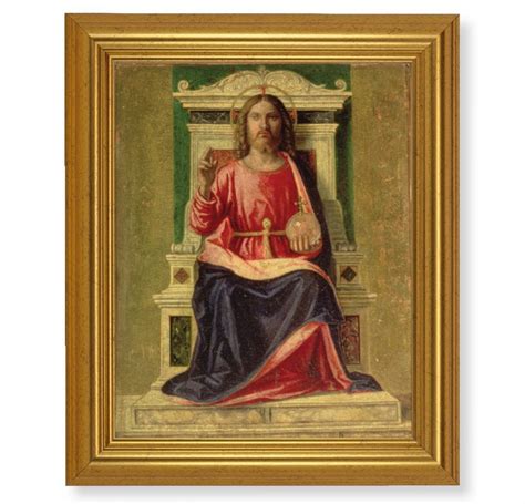 King Of Heaven Gold Framed Art Buy Religious Catholic Store