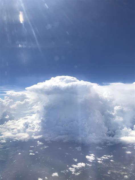 Itap Of A Storm Cloud While I Was On The Way To Florida