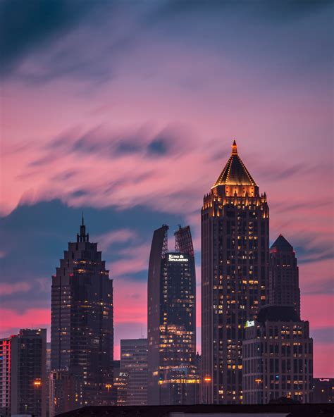 Midtown Atlanta Skyline — Paul Daniel Photography