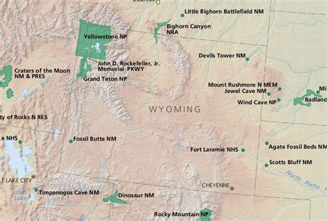 Wyoming National Parks Fossils Hot Springs And Monoliths