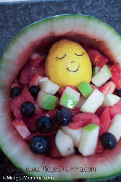 Watermelon Baby Carriage Fruit Salad