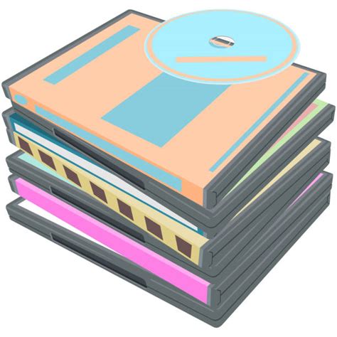 Stack Of Dvd Cases Illustrations Royalty Free Vector Graphics And Clip