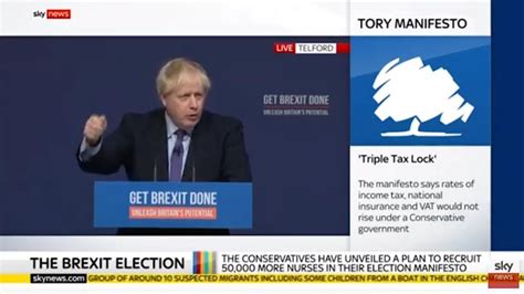 Tory Manifesto Boris Johnson Pledges To Recruit 50000 More Nurses In Bid To Tackle Nhs Crisis
