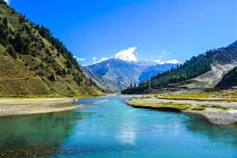 Kunhar River In Naran Kaghan Valley Stock Photo Image Of Mountains