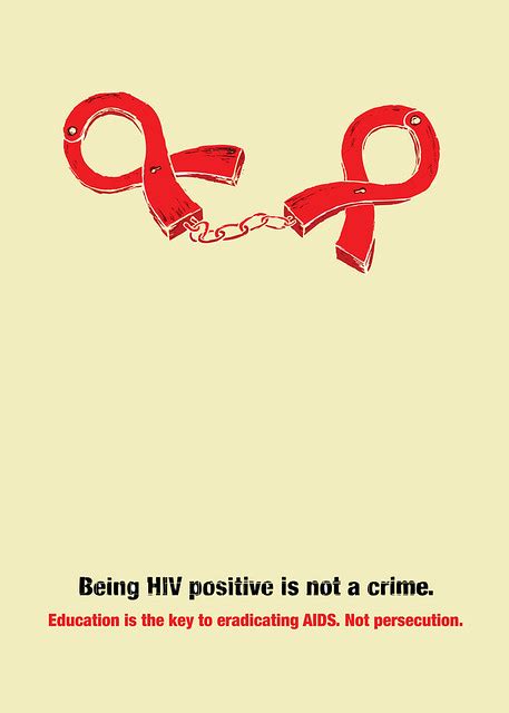 Hiv Aids Poster A Poster Design For The Good50x70 Social Flickr
