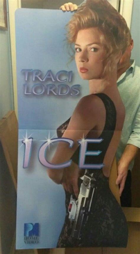 1994 Ice Orig Traci Lords Movie Video Standee 80s Porn Queen