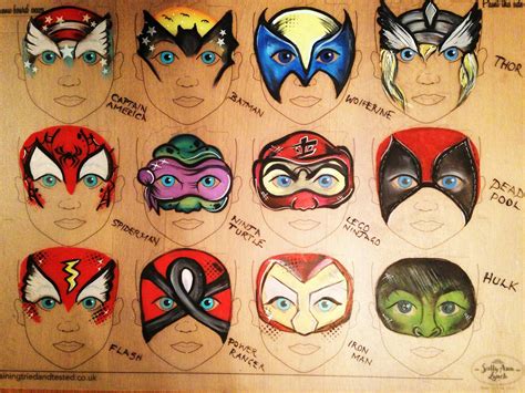 Pin By Hopepaints On Facepainting Superhero Face Painting Face