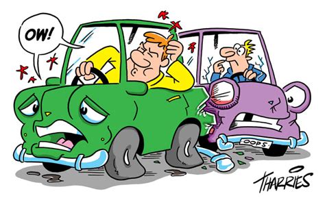 Car Crash Cartoon Pictures Clipart Best