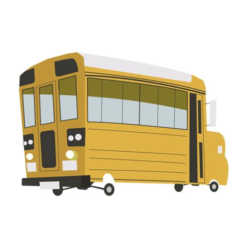 Lindo Autobús Escolar Descargar Pngsvg Transparente