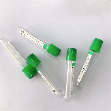 Blood collection tube microtainer 600ul lithium heparin mint green 50/bx bd 365958. GEL / Lithium Heparin Blood Collection Tube Micro Blood ...