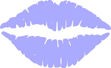Purple Lips Clip Art At Vector Clip Art Online