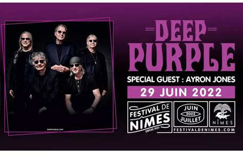 Festival De Nimes 2022 Jusquà 50 De Réduction Sur Les Concerts Deep Purple Kiss Mika