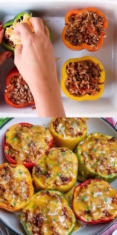 Easy Stuffed Bell Peppers These Classic Stuffed Peppers Are So Easy
