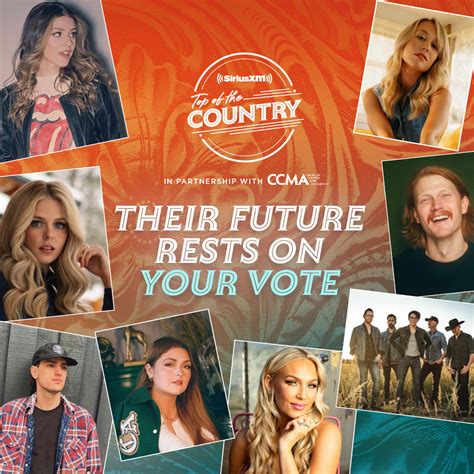 Siriusxm Top Of The Country Voting Is Open Now Canadian Country