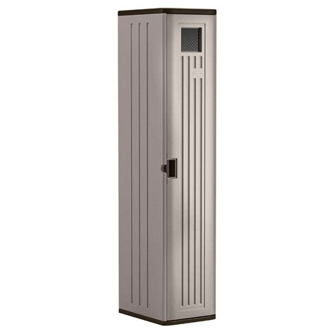 Suncast Tall Resin Storage Cabinet Locker 72 H X 15 W For Garage