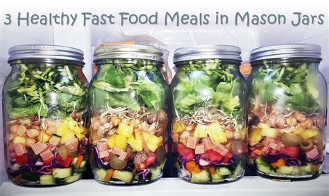 Maybe you would like to learn more about one of these? 3 Healthy Fast Food Meals in Mason Jars - SHTF & Prepping ...