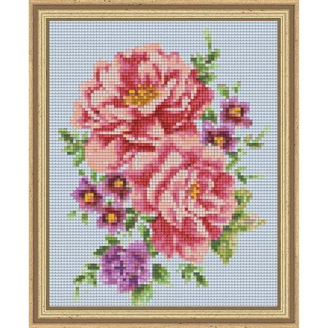 Pixelhobby Watercolor Flower Mosaic Art Kit