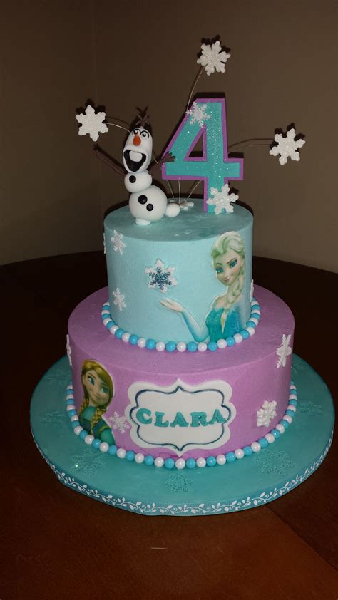 Disney Themed Cakes Frozen Themed Birthday Cake Bolo Frozen Torte